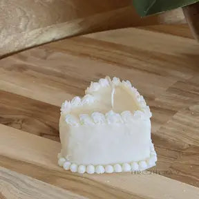 HER Vintage Heart Cake Soy Candle