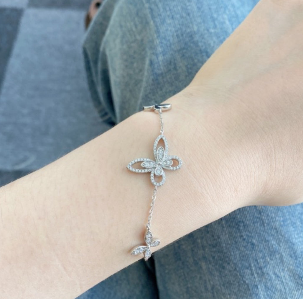 Lauryn butterfly bracelet