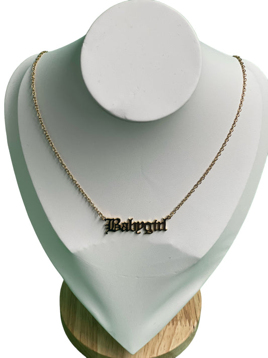 Babygirl Necklace