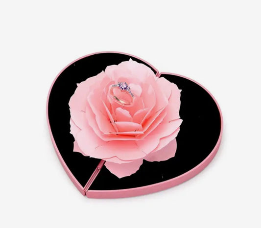 Pop Up Rose Ring Case