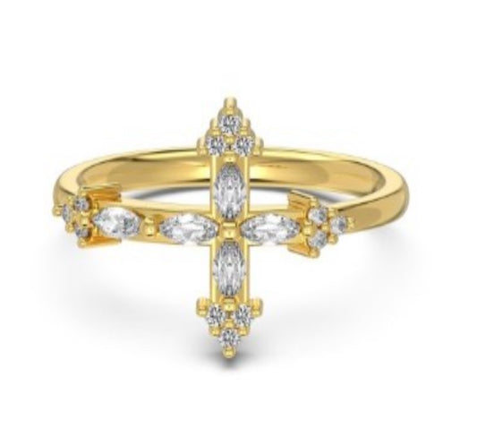 Ximena Ring (18k gold plated)
